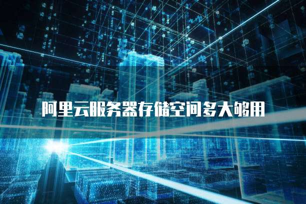 阿里云服务器存储空间多大够用