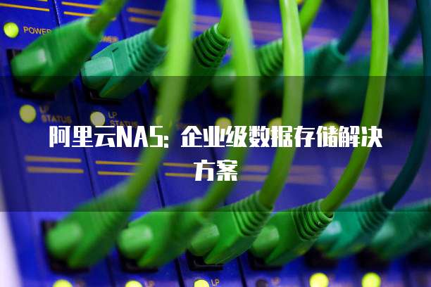 阿里云NAS: 企业级数据存储解决方案