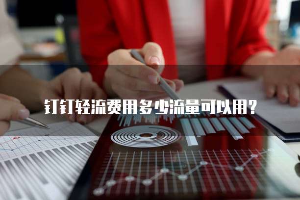 钉钉轻流费用多少流量可以用？
