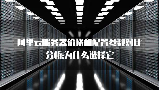 阿里云服务器价格和配置参数对比分析:为什么选择它