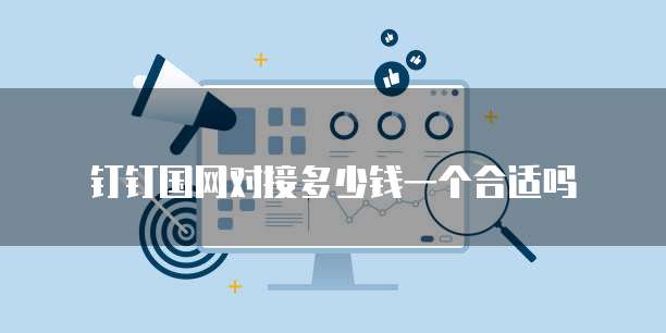 钉钉国网对接多少钱一个合适吗