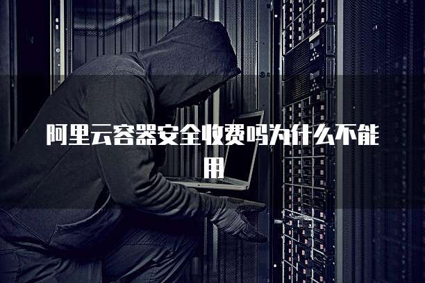 阿里云容器安全收费吗为什么不能用