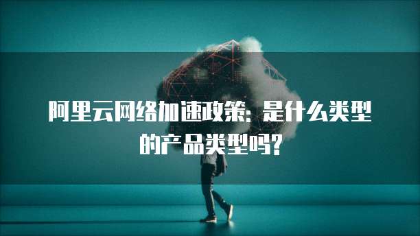 阿里云网络加速政策: 是什么类型的产品类型吗?