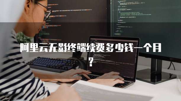 阿里云无影终端续费多少钱一个月?