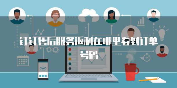 钉钉售后服务返利在哪里看到订单号码