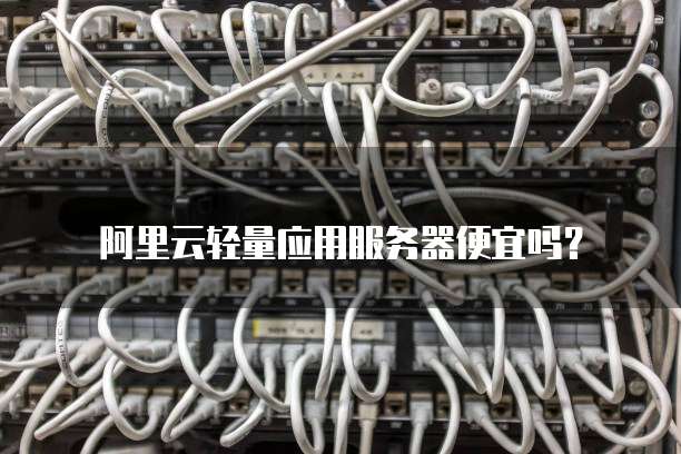 阿里云轻量应用服务器便宜吗?