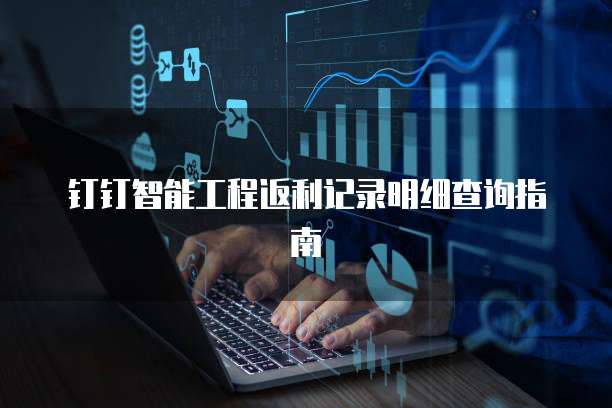钉钉智能工程返利记录明细查询指南
