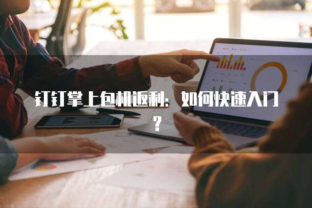 钉钉掌上包机返利:如何快速入门?