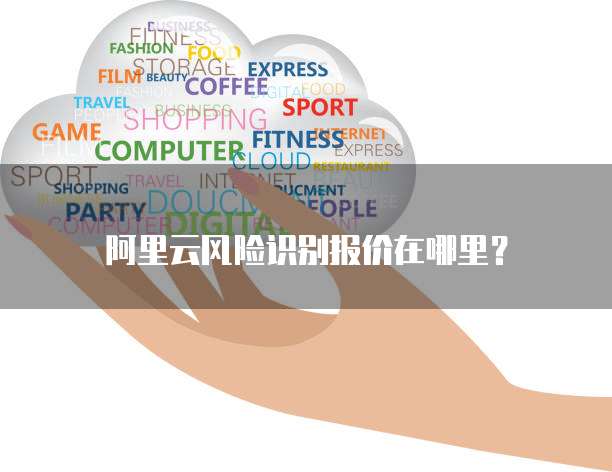 阿里云风险识别报价在哪里？