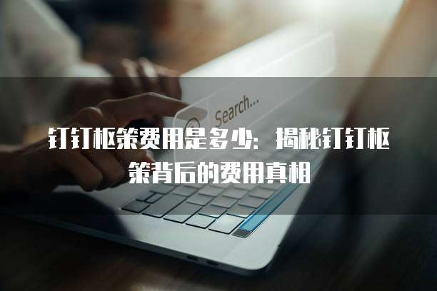 钉钉枢策费用是多少：揭秘钉钉枢策背后的费用真相