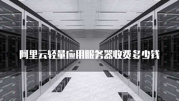 阿里云轻量应用服务器收费多少钱