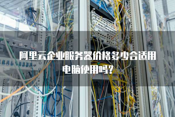 阿里云企业服务器价格多少合适用电脑使用吗?