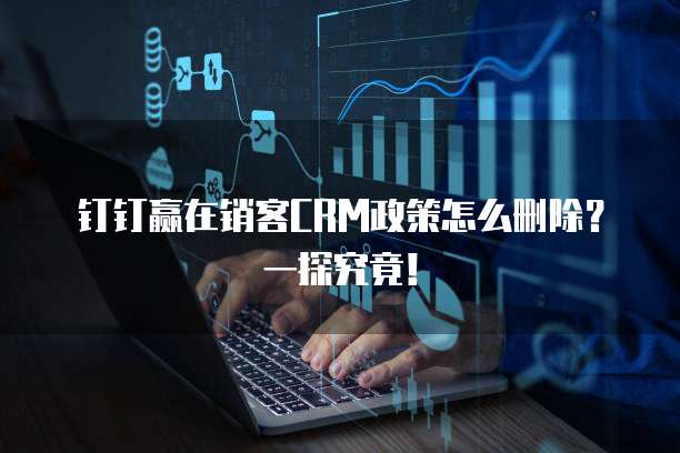 钉钉赢在销客CRM政策怎么删除？一探究竟！
