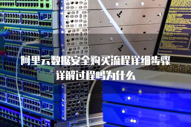 阿里云数据安全购买流程详细步骤详解过程吗为什么