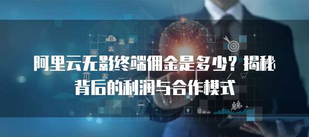 阿里云无影终端佣金是多少?揭秘背后的利润与合作模式