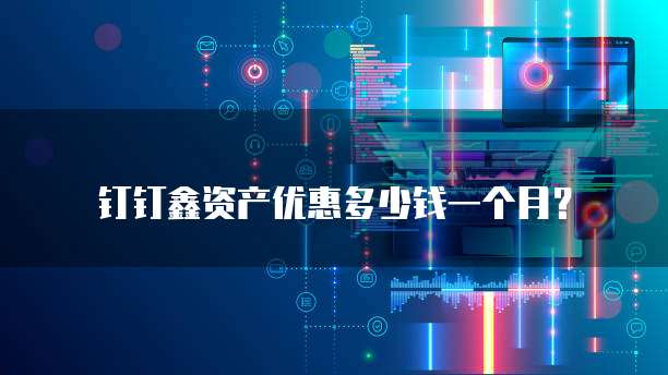钉钉鑫资产优惠多少钱一个月?