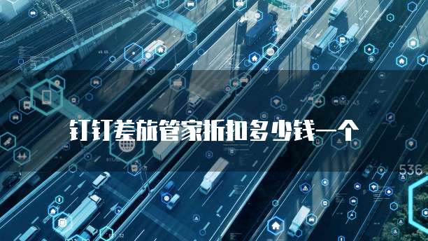 钉钉差旅管家折扣多少钱一个