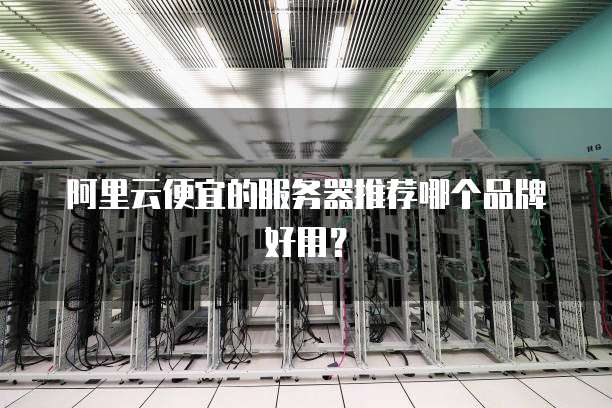 阿里云便宜的服务器推荐哪个品牌好用?