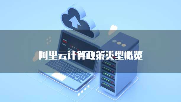 阿里云计算政策类型概览
