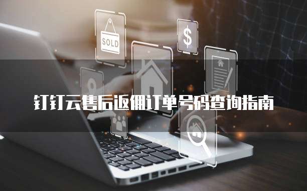 钉钉云售后返佣订单号码查询指南