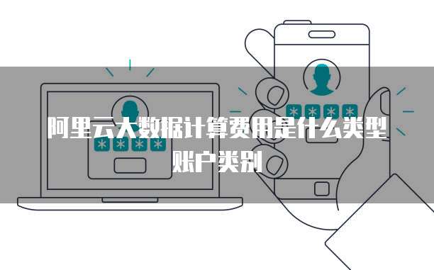 阿里云大数据计算费用是什么类型账户类别