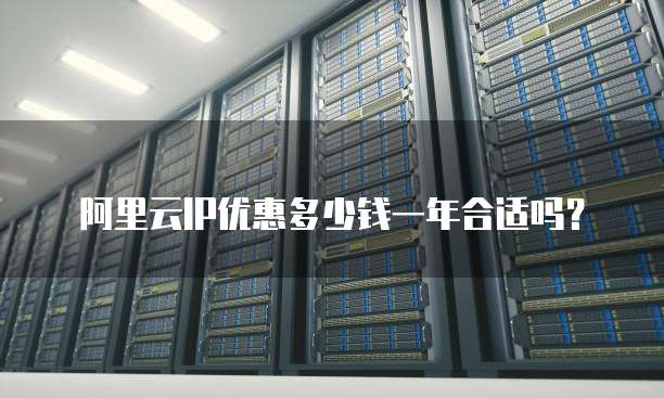 阿里云IP优惠多少钱一年合适吗?