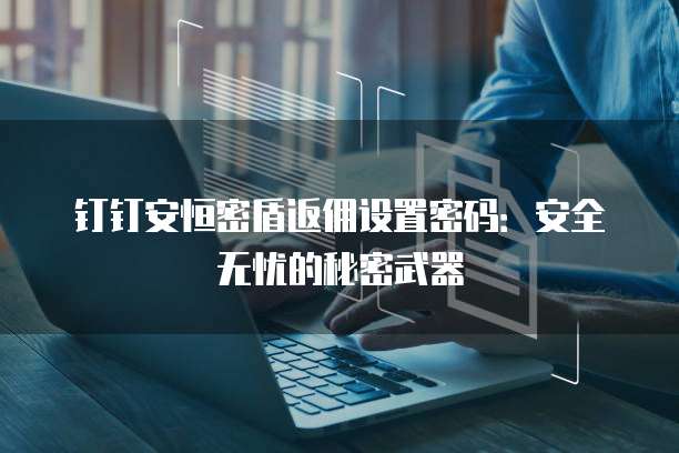 钉钉安恒密盾返佣设置密码:安全无忧的秘密武器