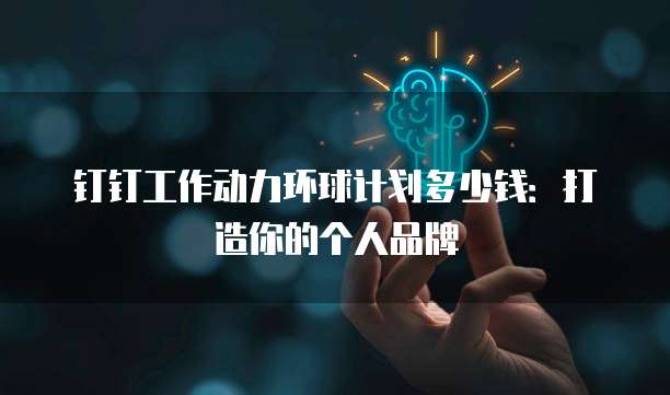 钉钉工作动力环球计划多少钱:打造你的个人品牌