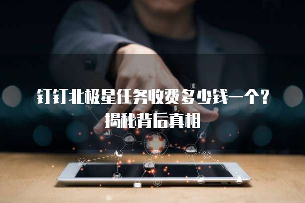 钉钉北极星任务收费多少钱一个?揭秘背后真相