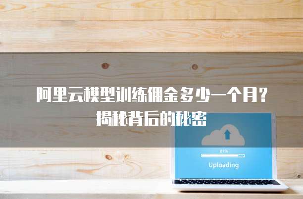 阿里云模型训练佣金多少一个月?揭秘背后的秘密