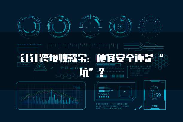 钉钉跨境收款宝：便宜安全还是&ldquo;坑&rdquo;？