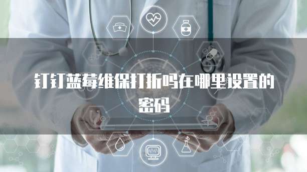 钉钉蓝莓维保打折吗在哪里设置的密码