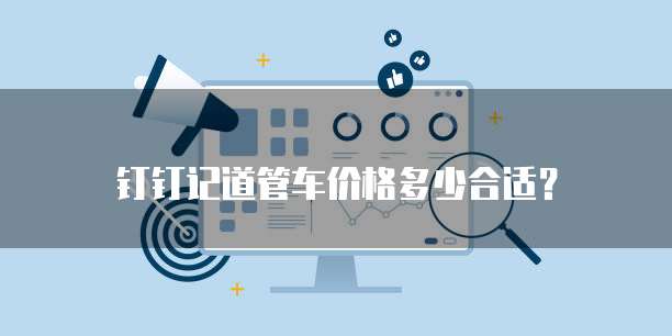 钉钉记道管车价格多少合适?