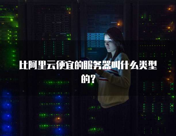 比阿里云便宜的服务器叫什么类型的?