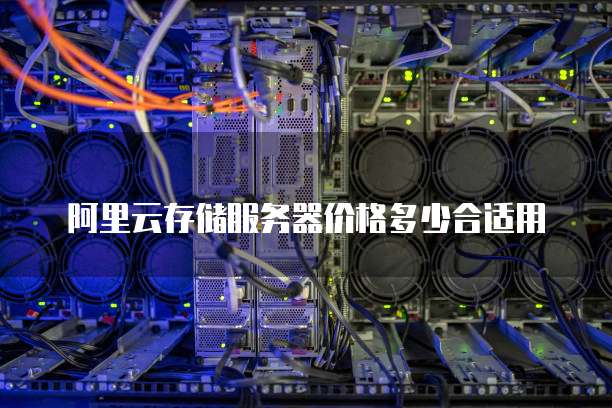 阿里云存储服务器价格多少合适用