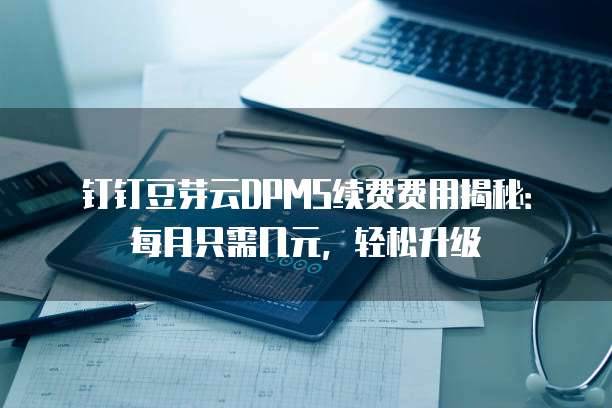 钉钉豆芽云DPMS续费费用揭秘:每月只需几元,轻松升级
