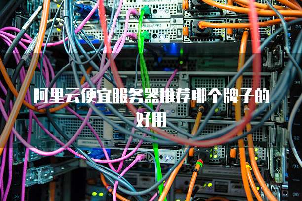 阿里云便宜服务器推荐哪个牌子的好用