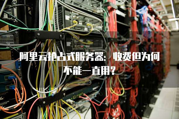 阿里云抢占式服务器:收费但为何不能一直用?