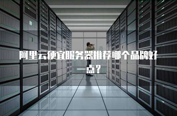阿里云便宜服务器推荐哪个品牌好一点?