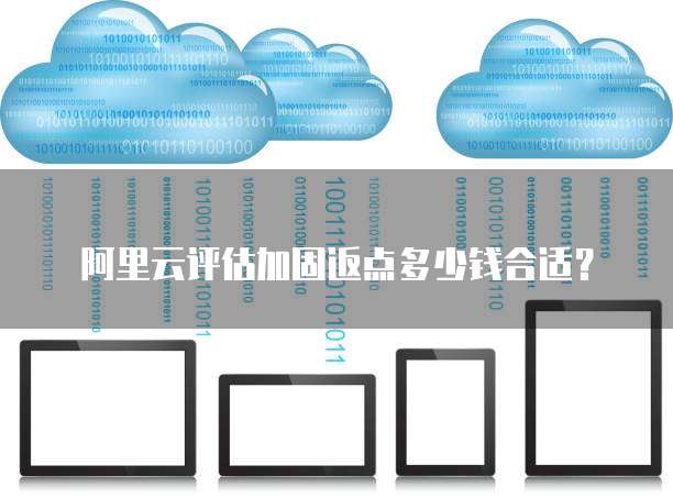 阿里云评估加固返点多少钱合适?