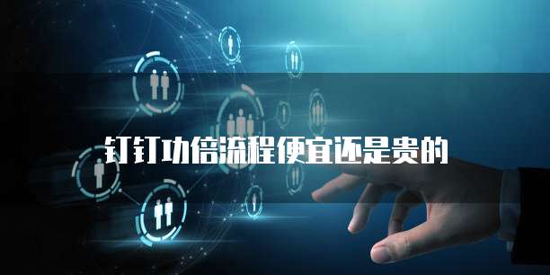 钉钉功倍流程便宜还是贵的