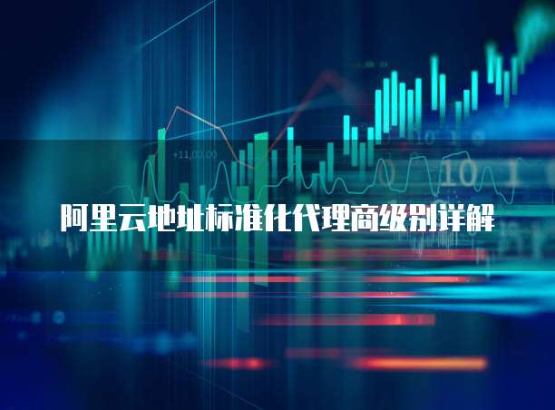 阿里云地址标准化代理商级别详解
