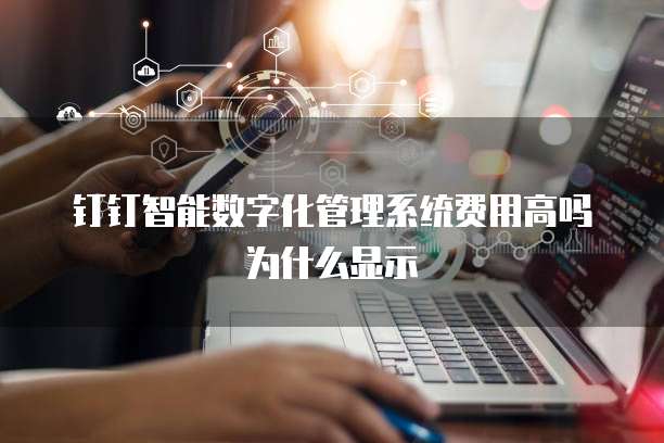 钉钉智能数字化管理系统费用高吗为什么显示