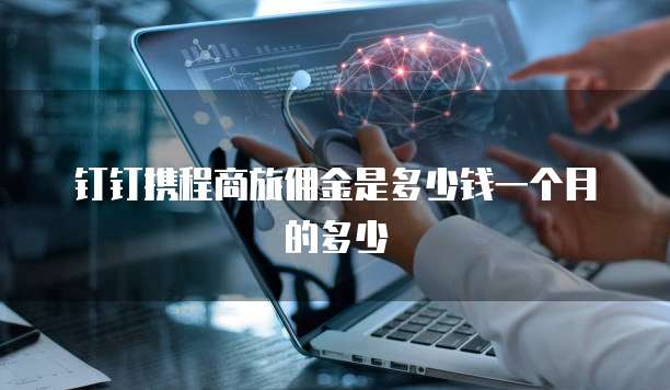 钉钉携程商旅佣金是多少钱一个月的多少