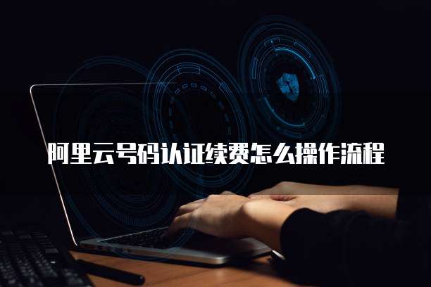 阿里云号码认证续费怎么操作流程