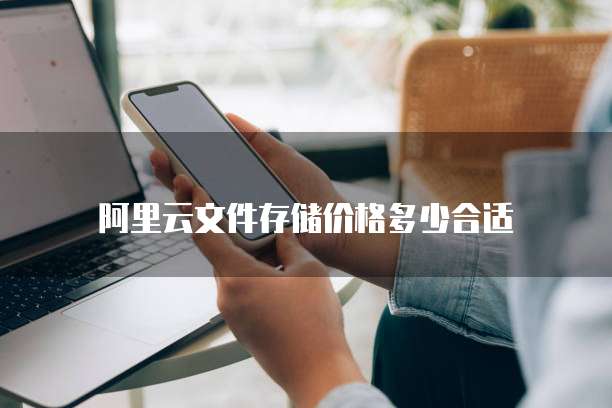 阿里云文件存储价格多少合适