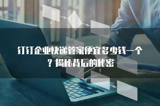 钉钉企业快递管家便宜多少钱一个?揭秘背后的秘密