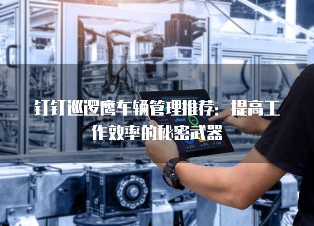 钉钉巡逻鹰车辆管理推荐:提高工作效率的秘密武器