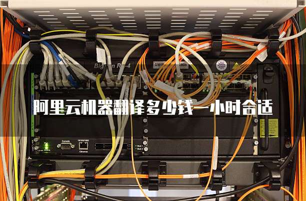 阿里云机器翻译多少钱一小时合适