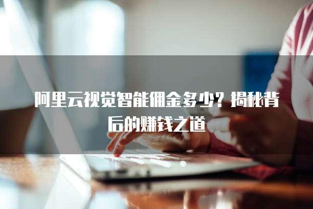 阿里云视觉智能佣金多少?揭秘背后的赚钱之道